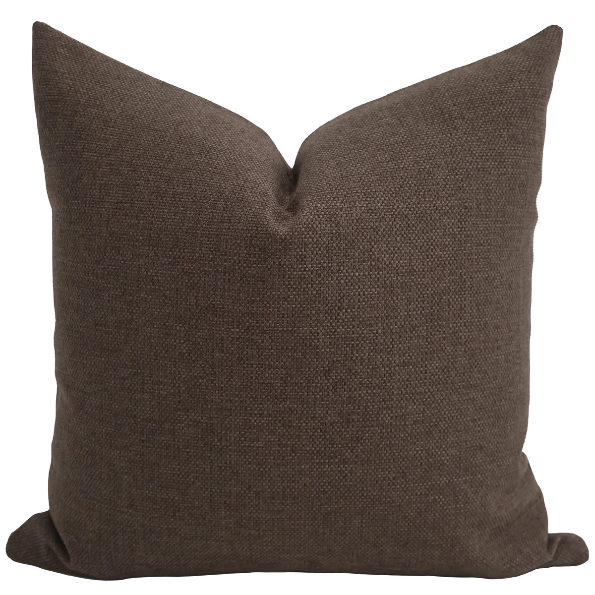 Dark Brown Outdoor Pillow Cover | Hackner Home (US)