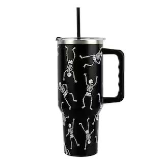 40oz. Skeleton Stainless Steel Insulated Tumbler by Celebrate It™  | Michaels | Michaels Stores