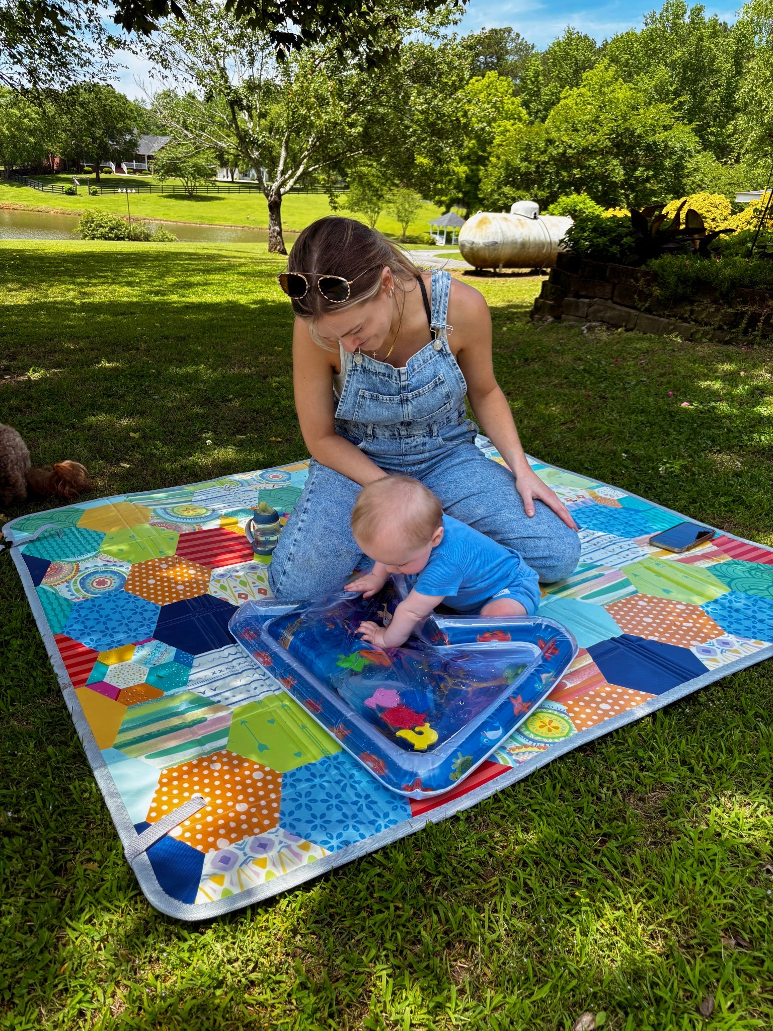 The perfect playtime mat for outside - my baby loves it and so do i! Easy to wash off, folds up nice for travel and convenient for just about anything. It’s a must have summertime favorite 

#LTKBaby #LTKSeasonal #LTKFamily