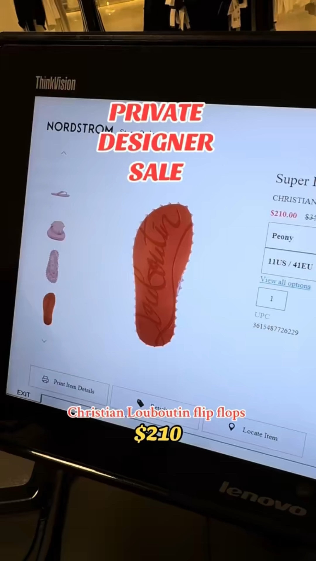 Christian Louboutin flip flops ON SALE! Selected styles for selected shoes! 

#LTKSeasonal #LTKSaleAlert #LTKTravel