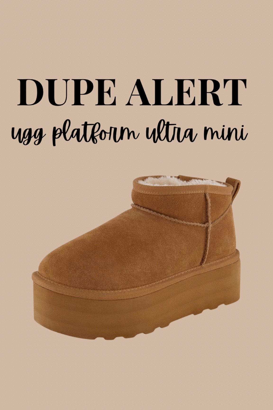 These ugg dupes are so comfy! They are in stock on Amazon! 
Dupe alert - ugg platform ultra mini — under $100

#LTKshoecrush #LTKsalealert #LTKunder100