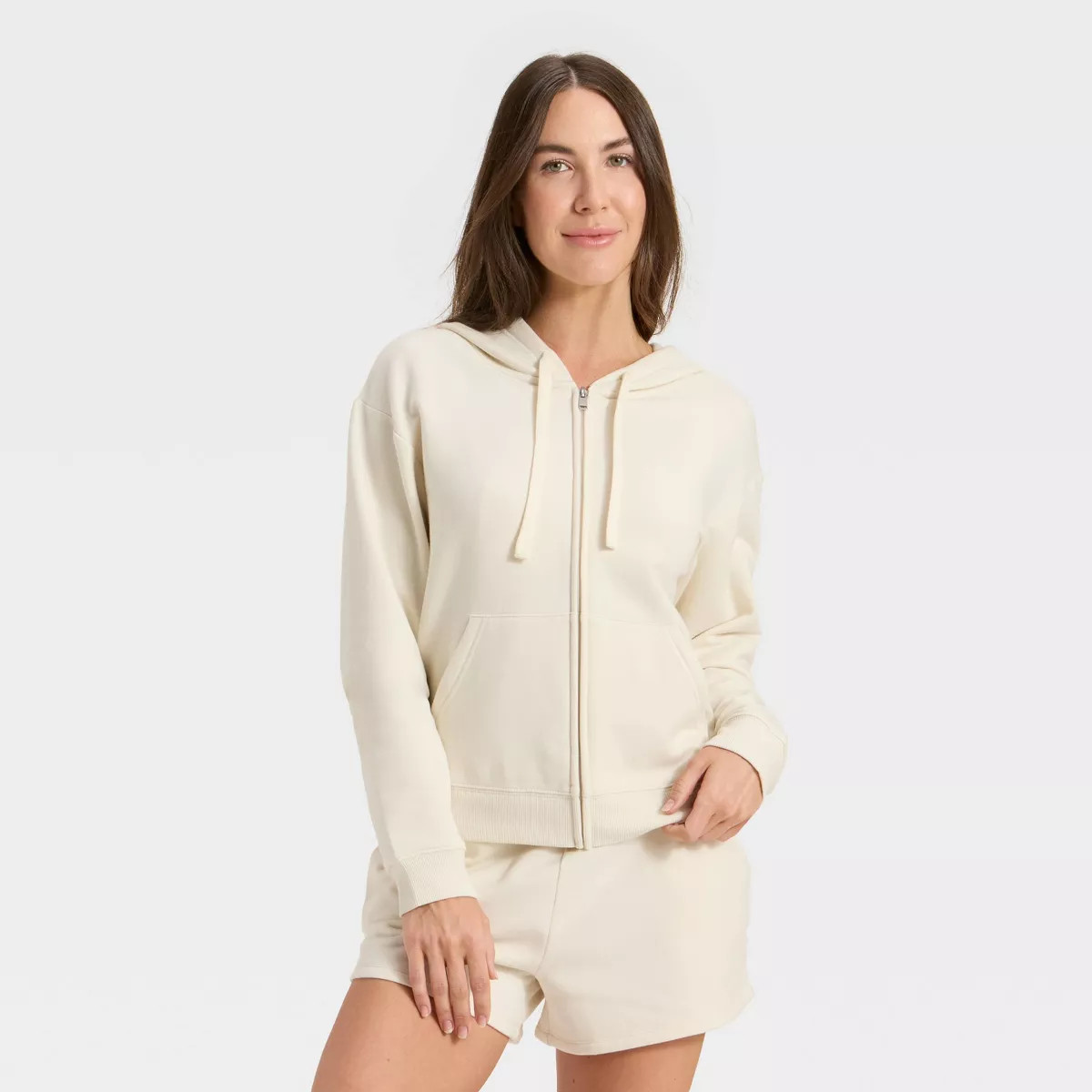 Women's Fleece Zip-Up Sweatshirt - Auden™ | Target