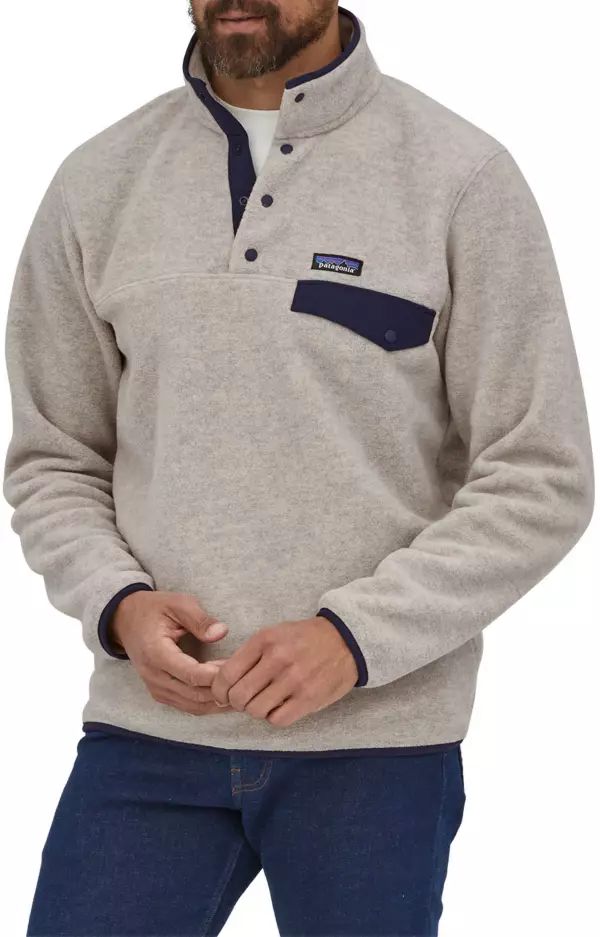 Patagonia Mens' Lightweight Synchilla Snap Fleece Pullover | Dick's Sporting Goods | Dick's Sporting Goods
