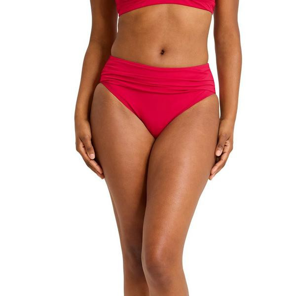 Women's Tommy Bahama Pearl High-Waist Shirred Swim Bottoms Misses Large Rossovivo | Scheels Sports
