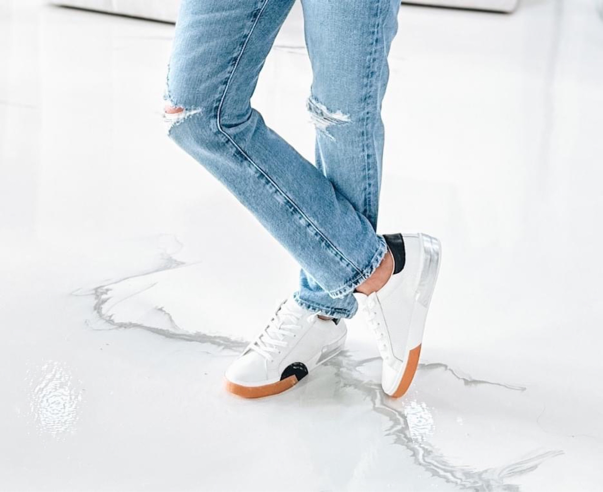 One of my favorite pairs of sneakers! 
Fashionablylatemom 
Dolce Vita Nadia Sneaker - Women's
Active shoes 
Elevate your sporty styles with the Nadia sneaker from Dolce Vita. The simple silhouette is complete with a perforated upper, a snake print heel, and layered accents for a detailed touch. 

#LTKshoecrush #LTKActive #LTKsalealert