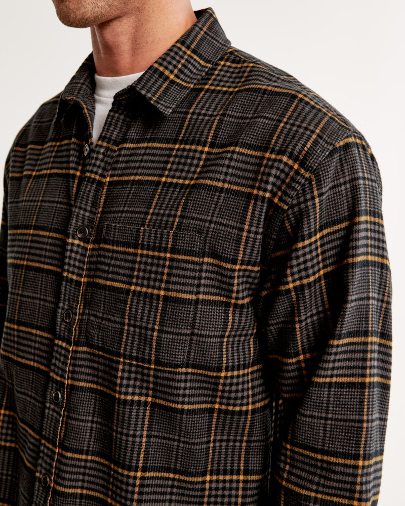 90s Relaxed Flannel | Abercrombie & Fitch (US)