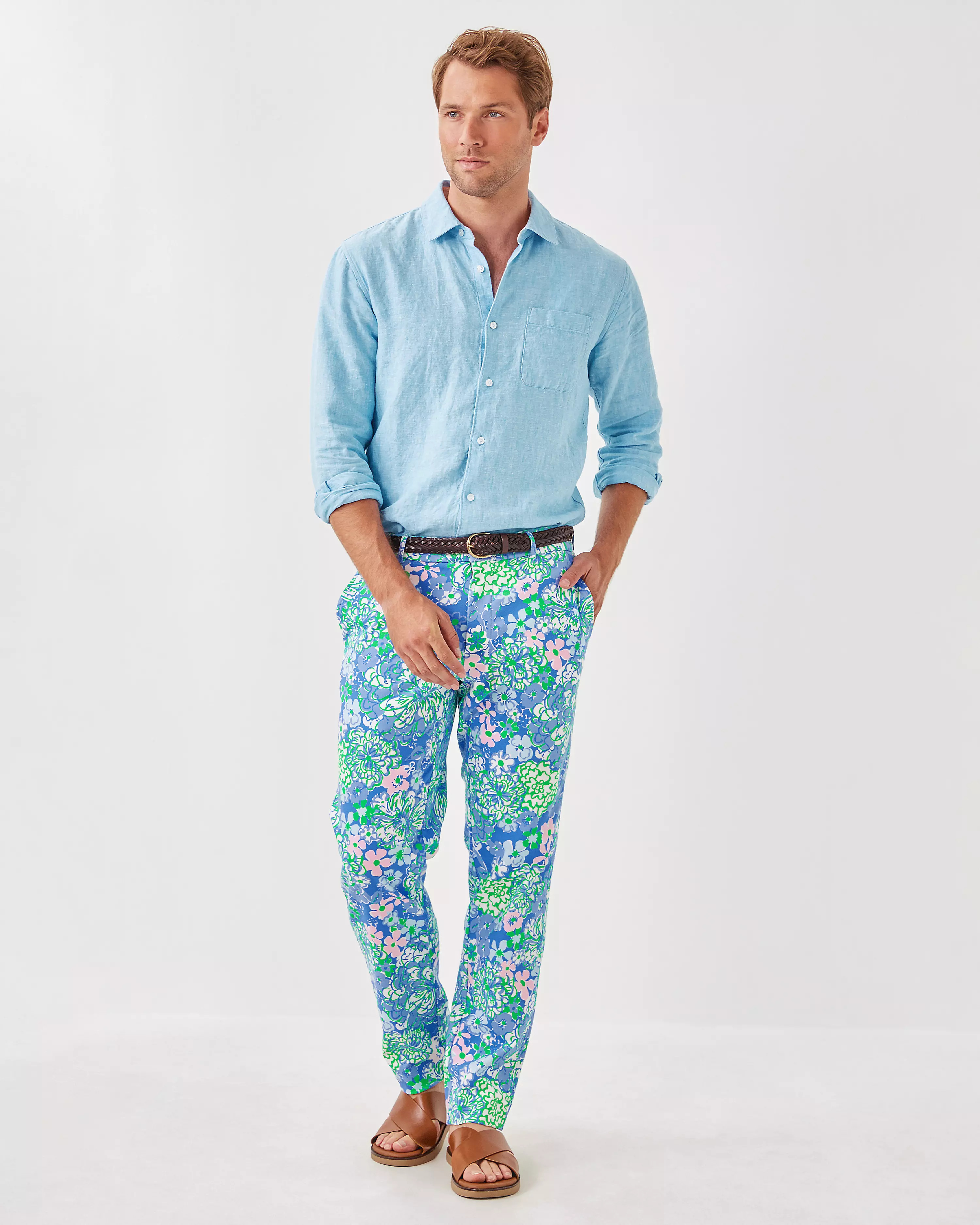 Men's Stuff 34" Mizner Stretch Pant | Lilly Pulitzer