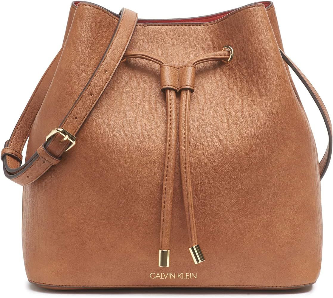 Calvin Klein Women's Gabrianna Novelty Bucket Shoulder Bag | Amazon (US)
