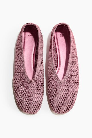 H & M - Braided Flats - Pink | H&M (US + CA)