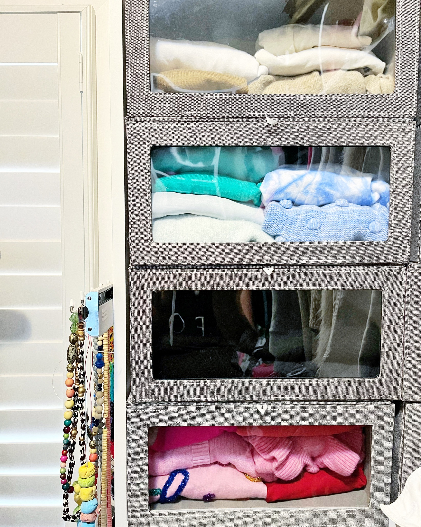 Peep your closet inventory and easily access your clothing! Closet storage can be stylish while keeping you organized! 

#LTKhome #LTKstyletip #LTKFind