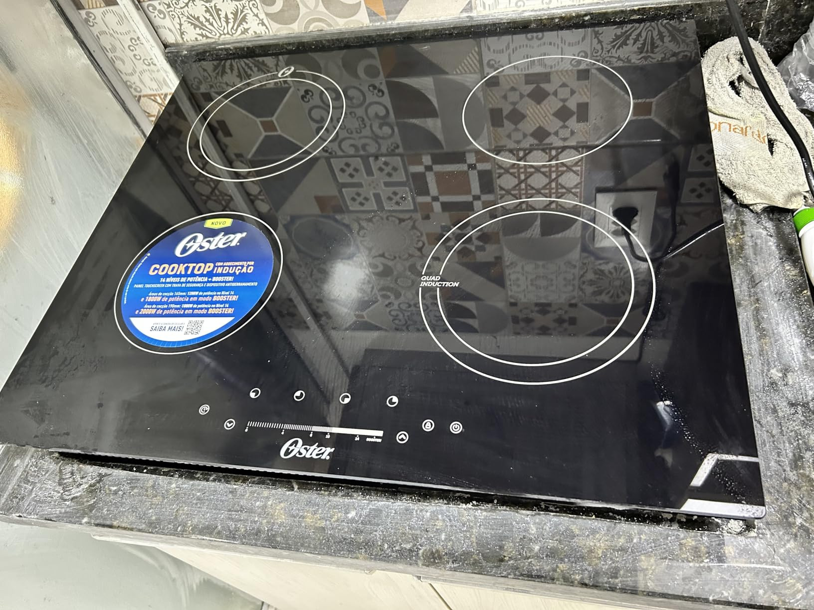 Cooktop por Indução Oster, Touch Screen, 4 Bocas, 220V, OTOP402 | Amazon (BR)