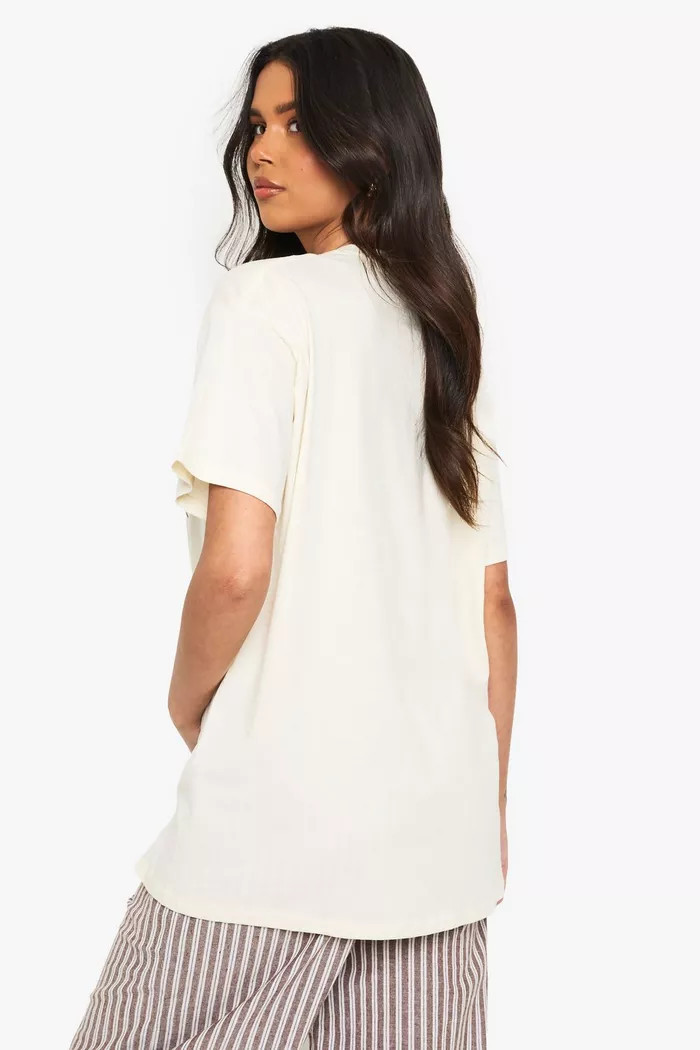 Breakfast Club Oversized Printed T-shirt | Boohoo.com (UK & IE)