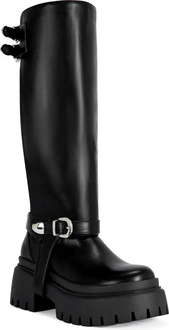 Rampage Knee High Platform Boot (Women) | Nordstrom