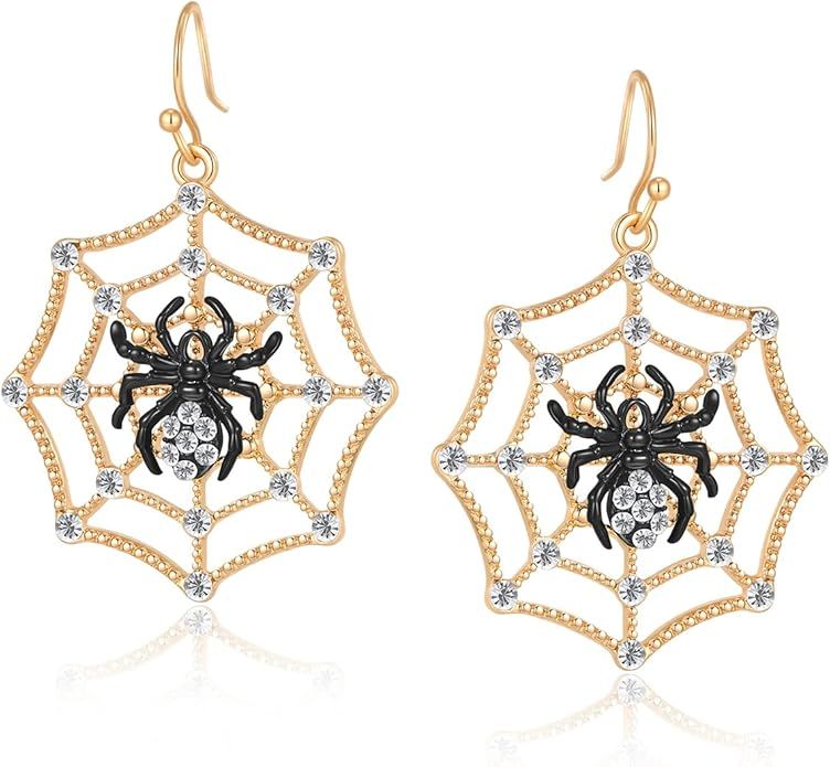 Halloween Pumpkin Earrings for Women Orange Pumpkin Halloween Earrings Thanksgiving Jewelry Gift | Amazon (US)