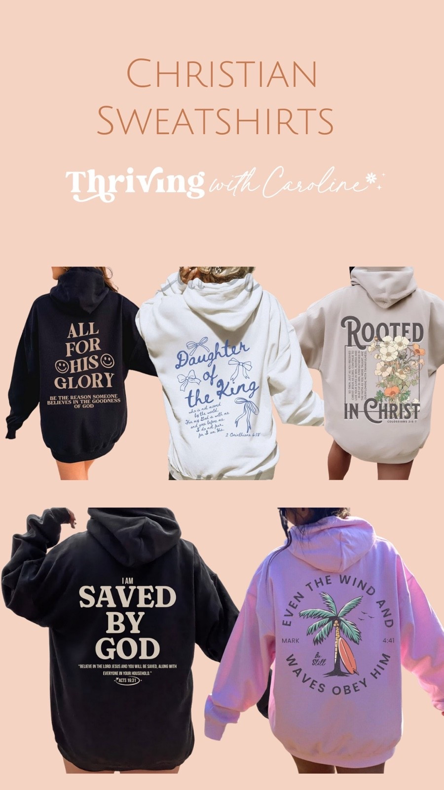 My favorite Christian sweatshirts-comfy, stylish, and full of purpose! Linked them all here for you! 

#LTKU #LTKStyleTip