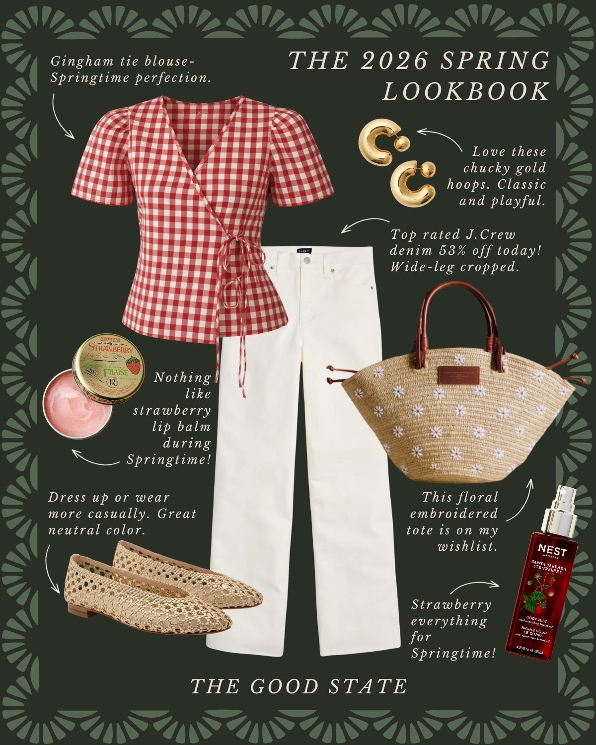 This Spring we are saying YES to happy colors!! We are saying yes to more prints and patterns. Yes to having fun getting dressed! This Lookbook is for the Spring girlies that are saying yes with me! The ones longing for the warmth of sunshine on their skin and a cool breeze blowing through their hair. Shorts and a sweatshirt weather. A flowy dress and a light cardigan. This is for the ladies counting down the days until the farmers market opens back up. The ones who love early mornings at the market—flaky croissant in one hand and a rosemary latte in the other. This is for the ones who can’t resist a bouquet of fresh flowers and are trying to figure out how to grow their own cut flower garden at home (🙋🏼‍♀️). For the ones who spend the golden evenings having a picnic with friends. For the people (like me) who always have a picnic blanket in their car. This is for the girlies love allllll things gingham, their trusty ball cap, pops of color and who firmly believe you can’t have too many neck scarves or bandanas. For the ones who love feminine details like lace trim, dainty florals and ruffles. This Spring may we slow down, breathe deep, embrace the life all around and romanticize the seemingly ordinary moments🌼

#LTKootd #LTKActive #LTKSaleAlert