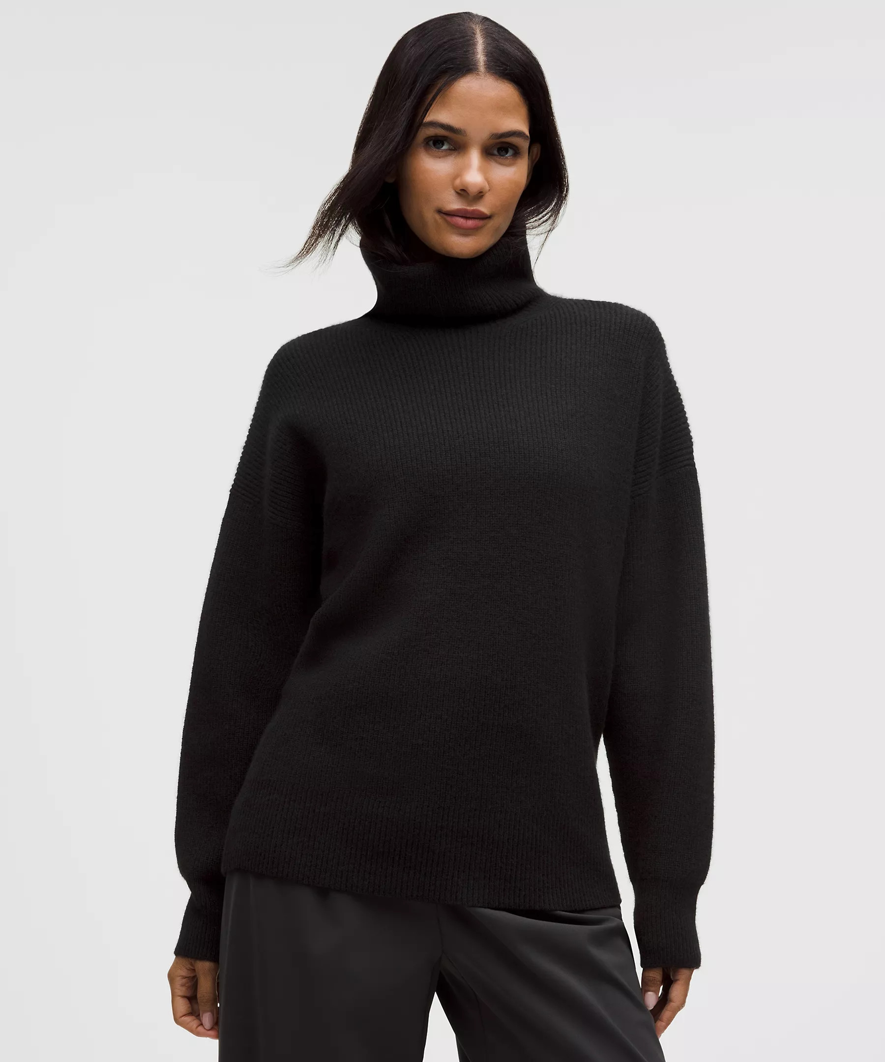 Oversized Cashmere Funnel-Neck Sweater | Lululemon (US)