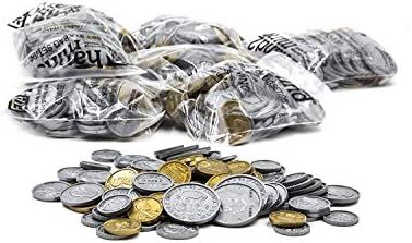 hand2mind Fake Money Coin Kit, Detailed Fake Coins, Prop Money, Toy Money, Play Money for Kids, R... | Amazon (US)