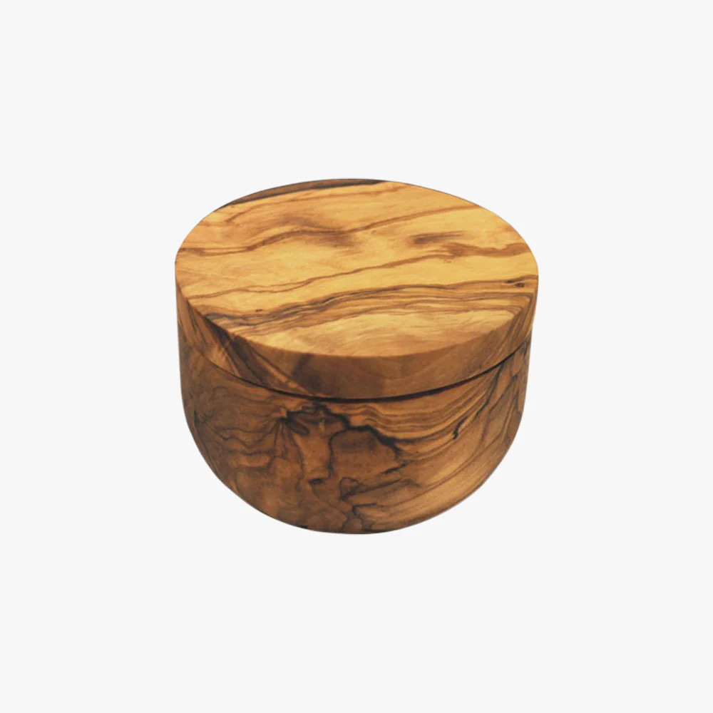 Olive Wood Salt Cellar | Dear Keaton