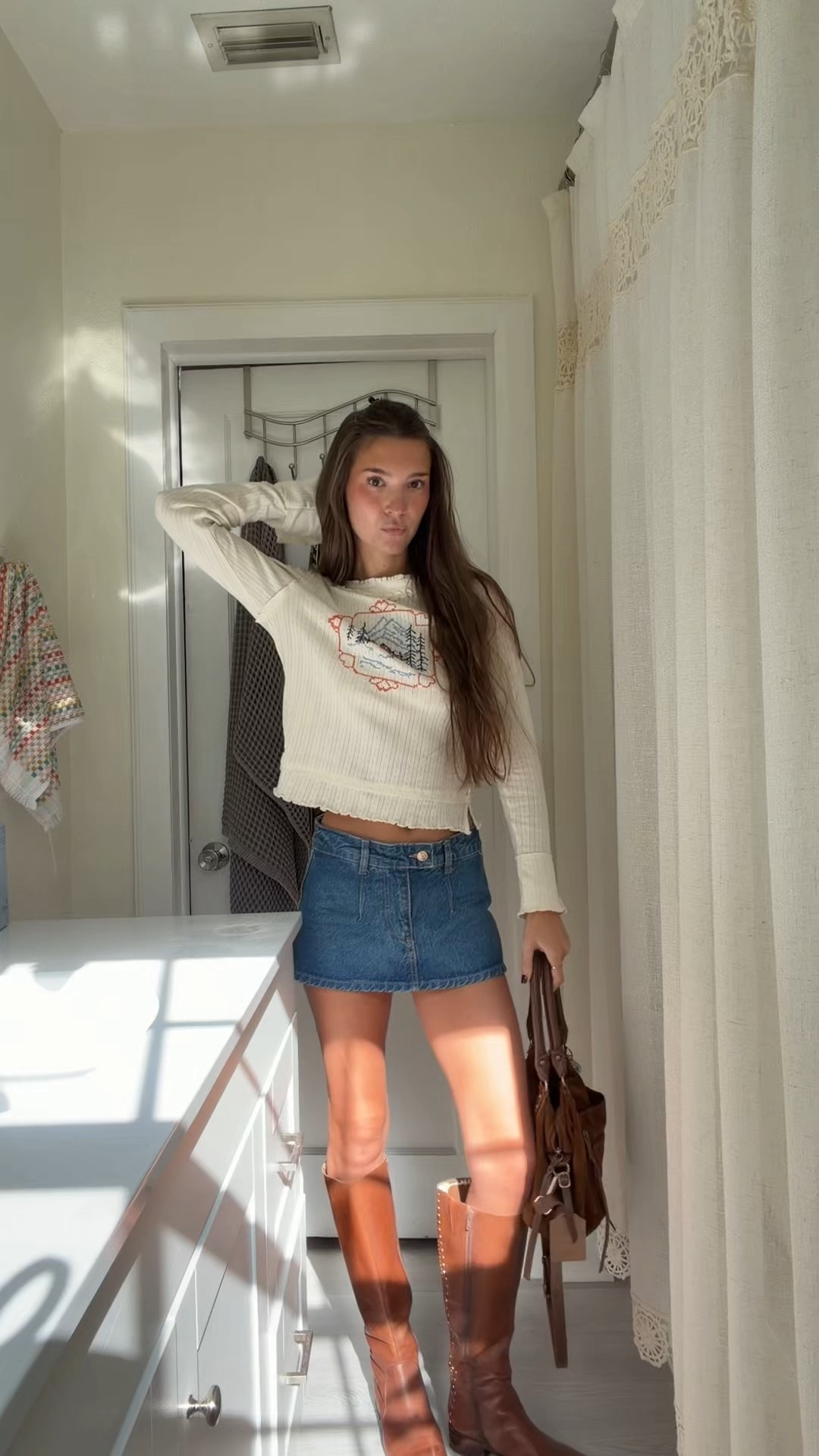 A full free people outfit! Such a cute holiday outfit - wearing an xs in the top and 25 in the skort!!!

#LTKootd #LTKStyleTip #LTKHoliday