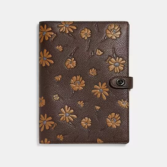 Notebook With Floral Print | Coach (US)