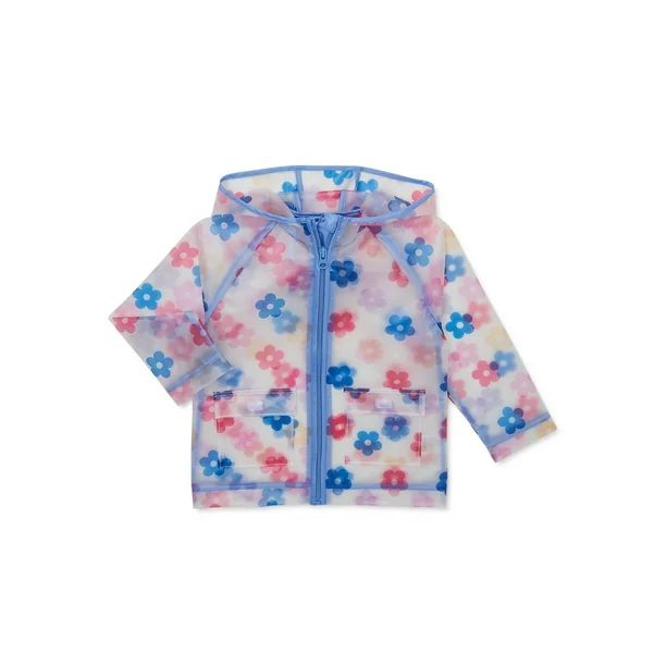 Wonder Nation Toddler Rain Jacket, Sizes 12M-5T | Walmart (US)