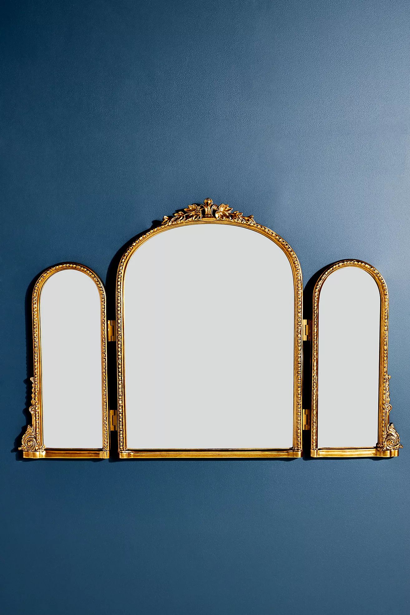 Gleaming Primrose Triptych Mirror | Anthropologie (US)