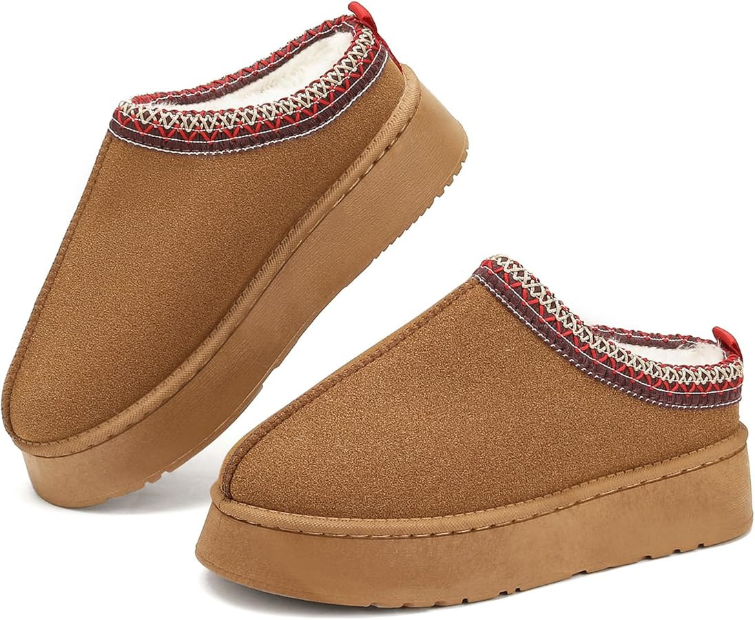 Rumkok Winterschuhe Damen, Winter Klassisch Warm Bequem Schlupfstiefel Schneestiefel Winterstiefe... | Amazon (DE)