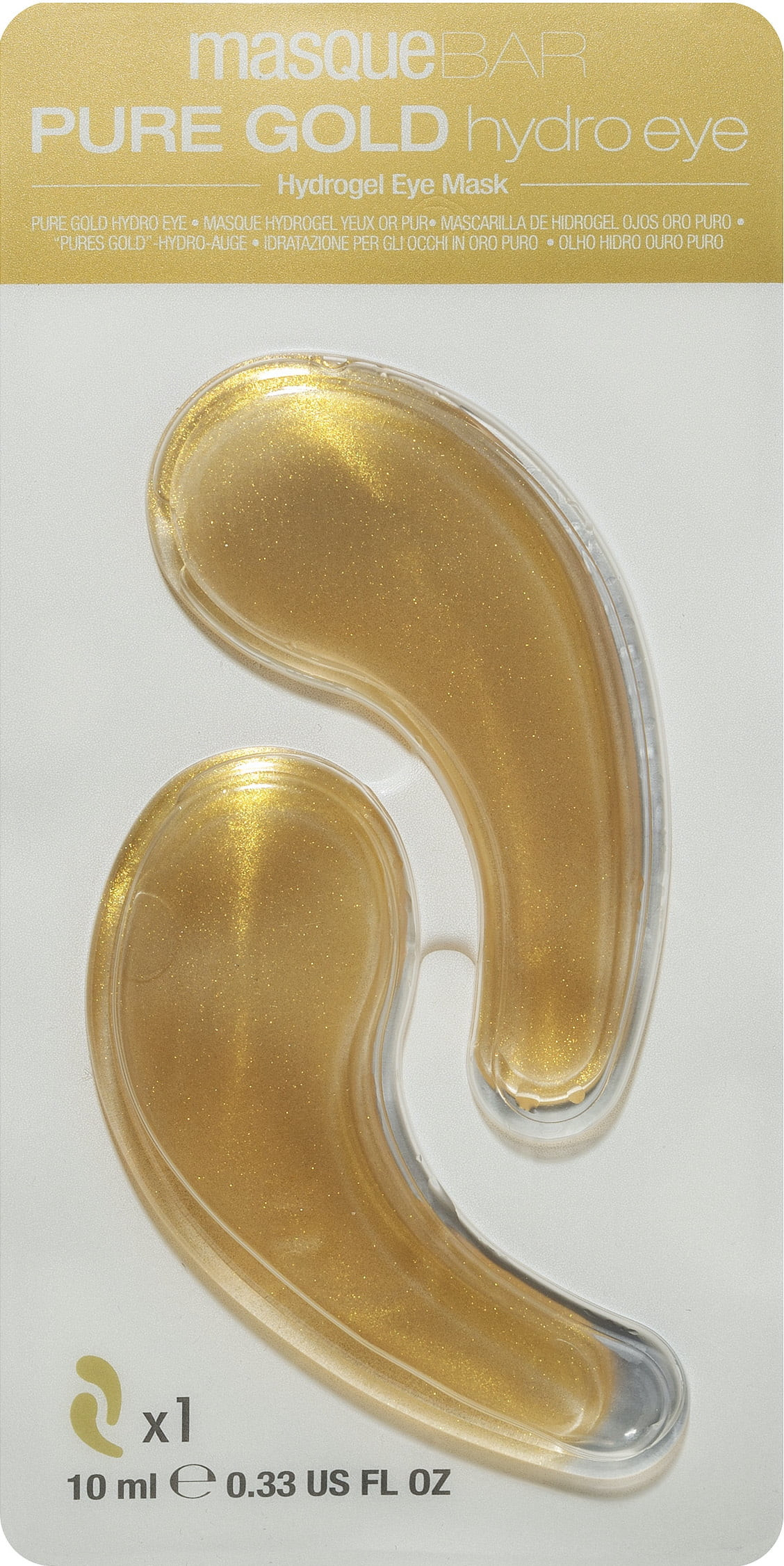 Masque Bar Pure Gold Hydro Gel Eye Patch - Walmart.com | Walmart (US)
