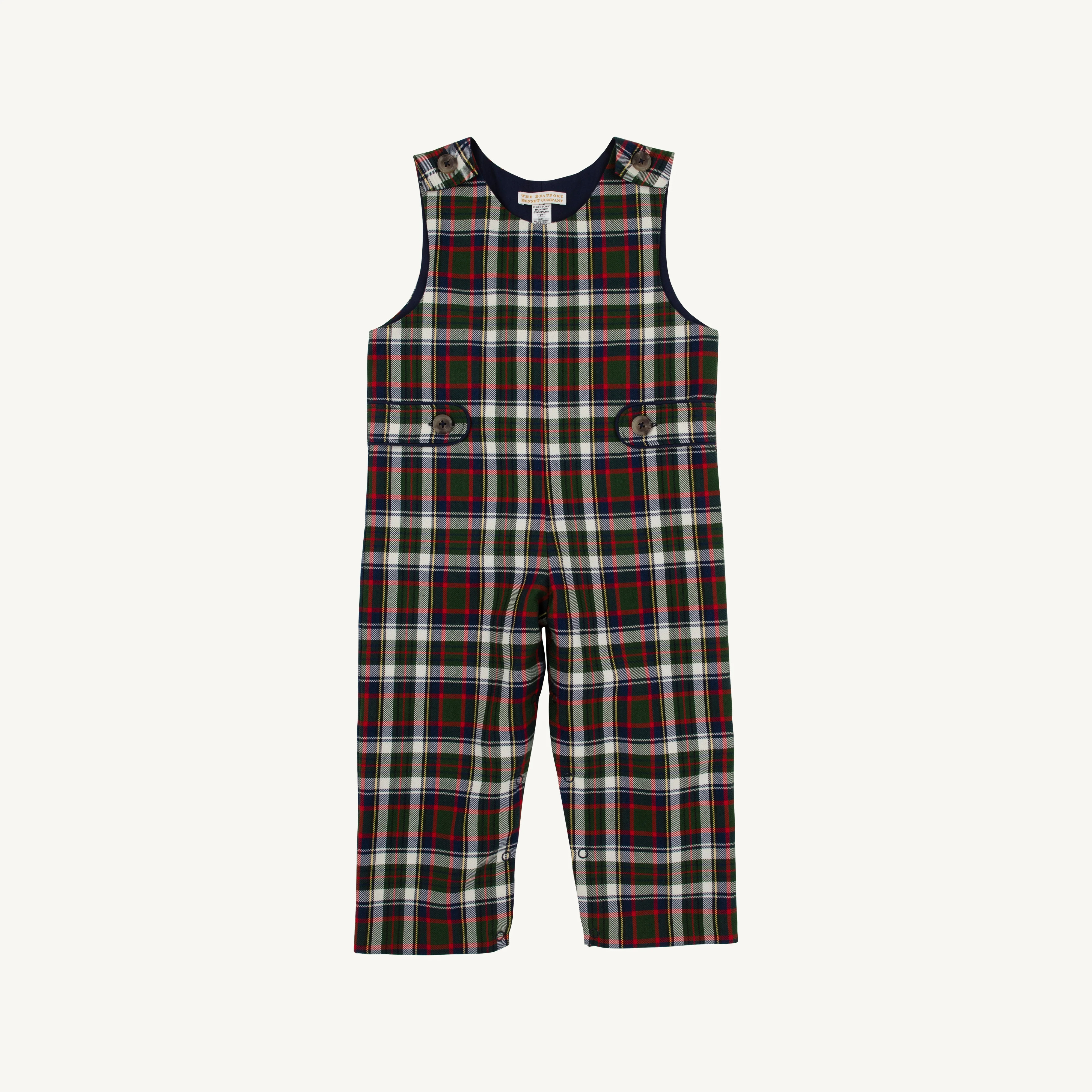 Lawson Longall (Flannel) - Grant Park Plaid & Nantucket Navy | The Beaufort Bonnet Company