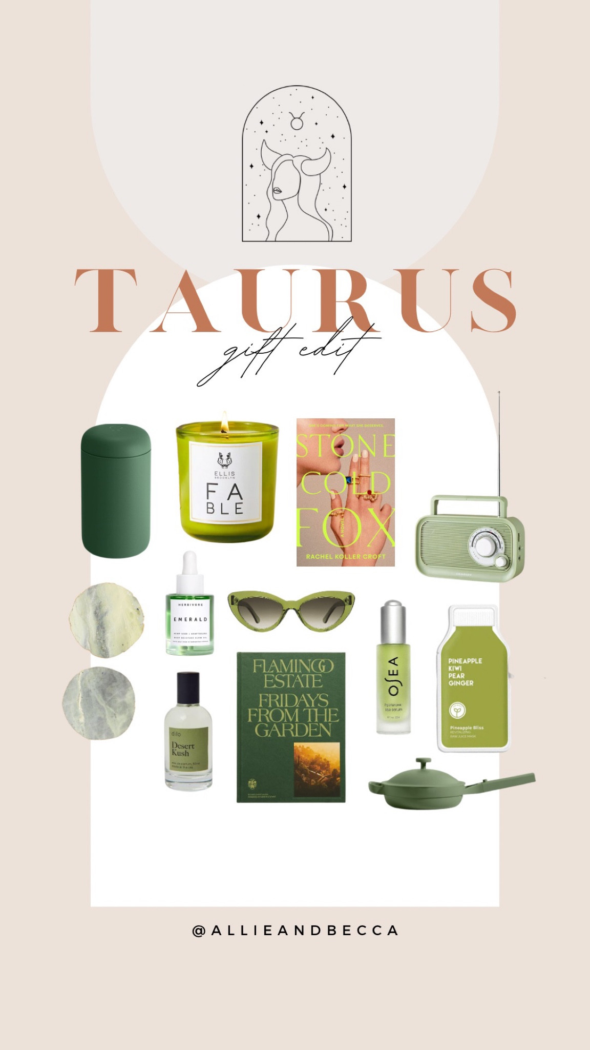 Taurus gift box / green gifts / diy gift box / gifts for Taurus / small gifts / astrology gifts / Taurus gifts 

#LTKGiftGuide #LTKstyletip #LTKunder50