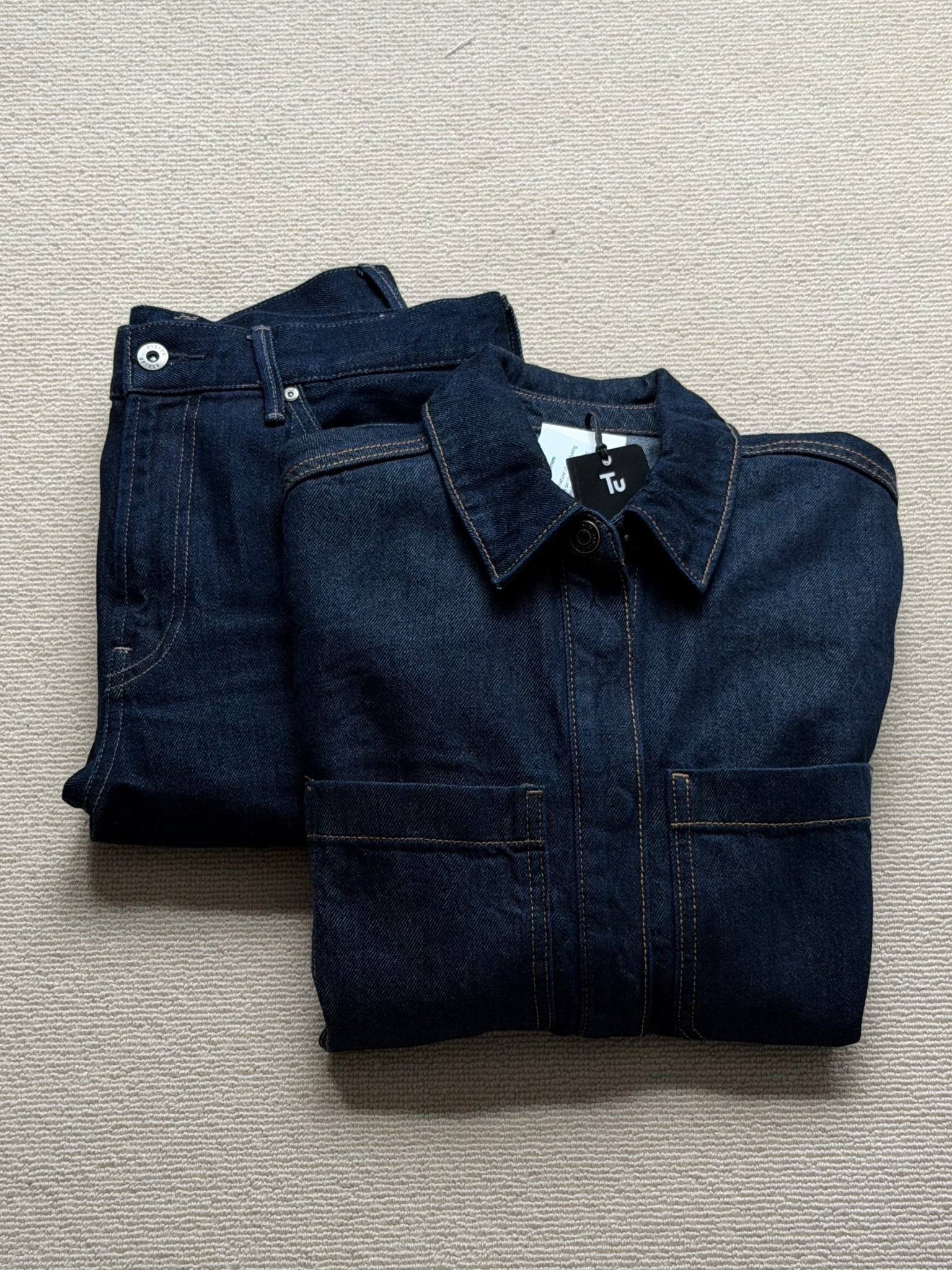 Not a matching set BUT the perfect denim match 👏🏼 you can get both for under £50 until tonight! Linked below for you to shop x 

Double denim 

#LTKspring #LTKeurope #LTKuk