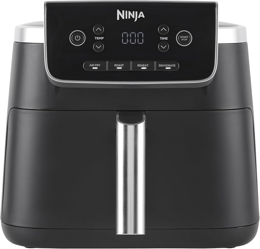 Ninja PRO Air Fryer Heißluftfritteuse, 4,7L Airfryer, Einzelkorb-Heißluftfritteuse, 4-in-1, fü... | Amazon (DE)
