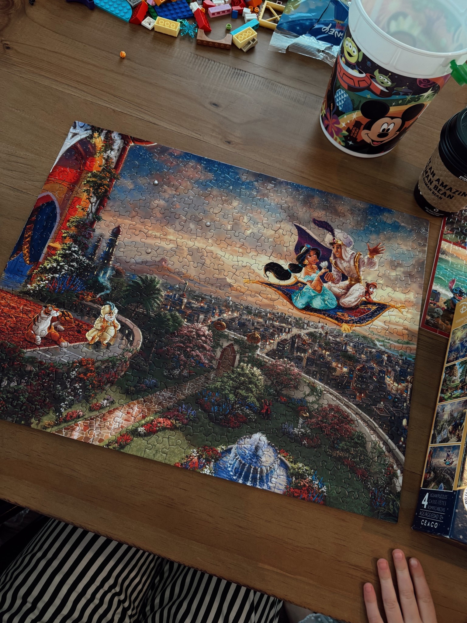 Disney puzzles for the whole fam🙌🏼 we've been doing puzzles all month long and it's been keeping us busy esp these snowed in days!! Linking similar to the ones we have! 

#disneypuzzle #disneypuzzles 