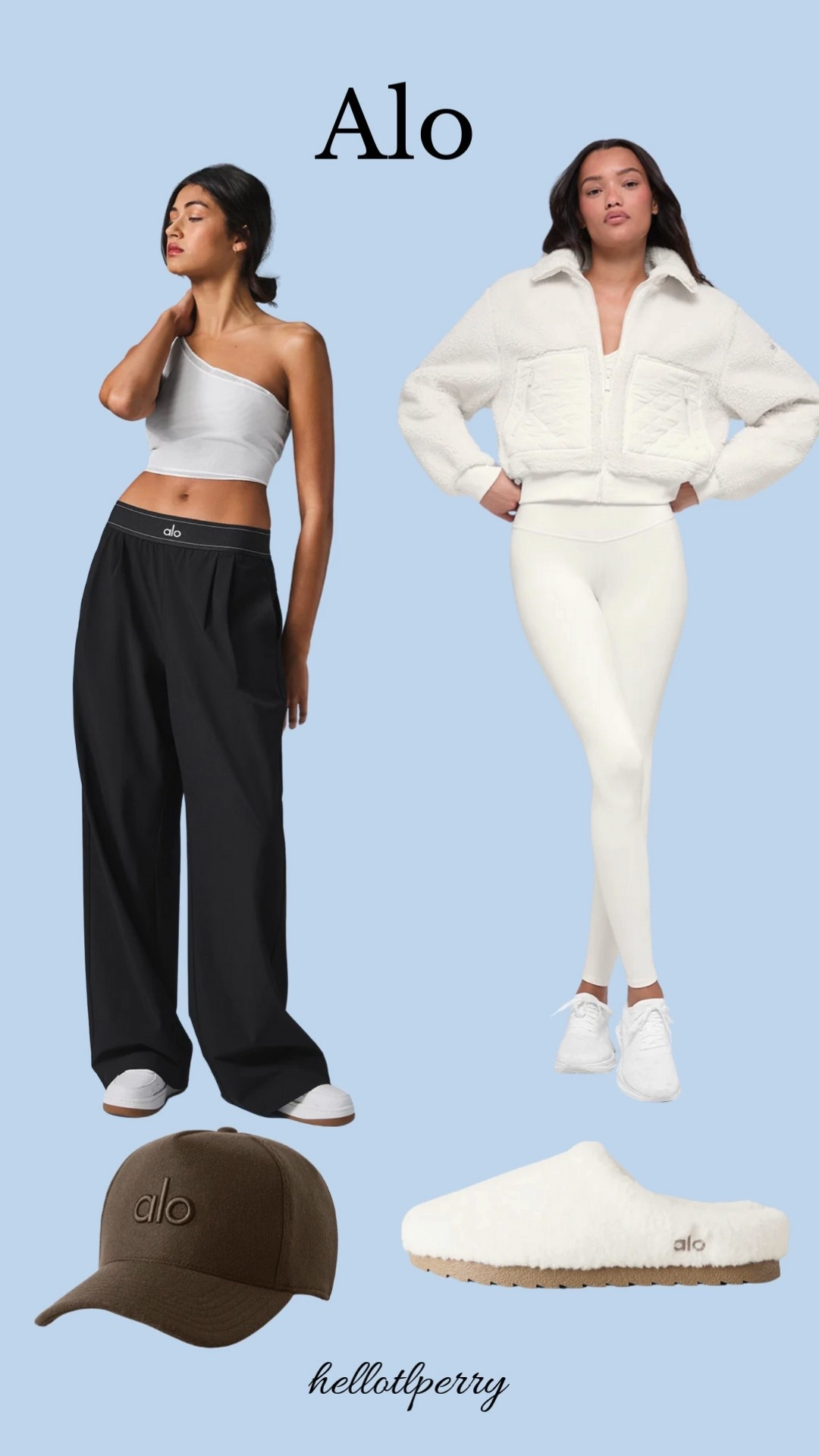 Alo always gets the cozy-athleisure vibe just right 🤍 From wide-leg pants and sleek bras to sherpa layers and the comfiest slippers — these are the pieces I grab when I want to feel put-together but still super comfortable. Perfect for errands, school drop-off, travel days, or just living your soft-life best.

Alo outfits, Alo sale, Alo athleisure, Alo yoga wear, Alo leggings, Alo sherpa jacket, Alo wide leg pants, cozy athleisure, travel outfits, fall athleisure looks, comfy outfits, sporty chic style

#Alo #AloYoga #AloStyle
#AthleisureOutfits #CozyStyle
#FallAthleisure #TravelOutfit
#ComfyFashion #SportyChic
#EverydayStyle #helloltperry 

 