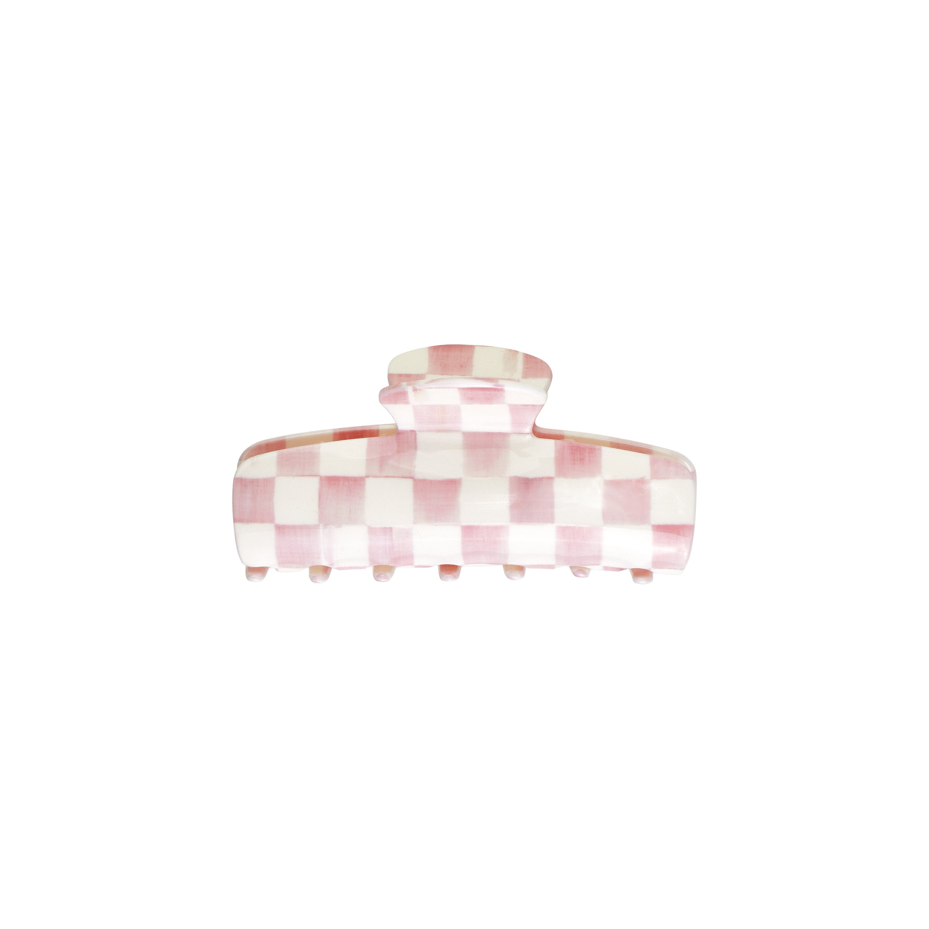MacKenzie-Childs Goody Rosy Check Large Claw | MacKenzie-Childs