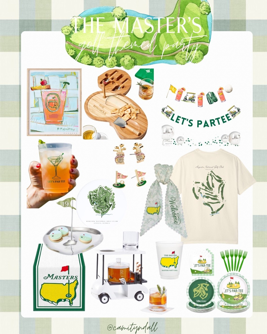 A little taste of Augusta at home ⛳️💚 
Linking everything you need to host the perfect golf themed party! 

#LTKSeasonal #LTKdayinmylife #LTKSpringSale