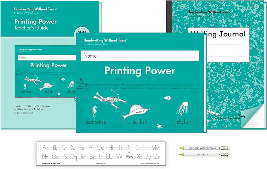 Handwriting Without Tears, 2nd Grade Printing Bundle, Age 7+, 2nd Grade+, Student Edition, Writin... | Amazon (US)
