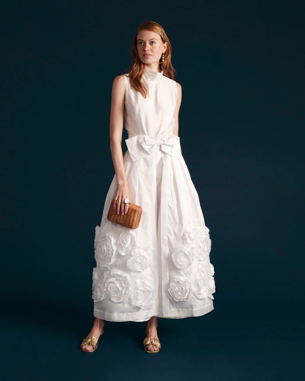 Jody Half Skirt White | Frances Valentine