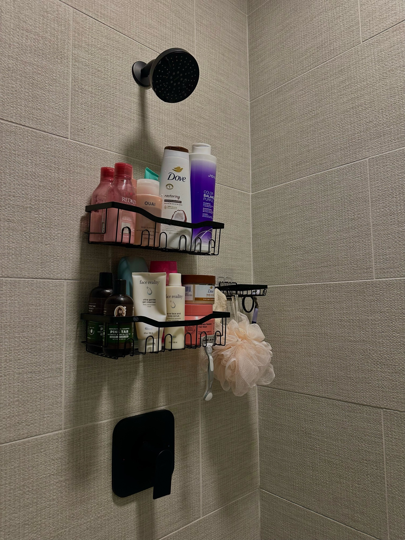 The perfect shower caddy to hold all of your products! It sticks to any surface, I’m so obsessed with it 🫧🧼🧴

#LTKHome #LTKFamily #LTKFindsUnder50