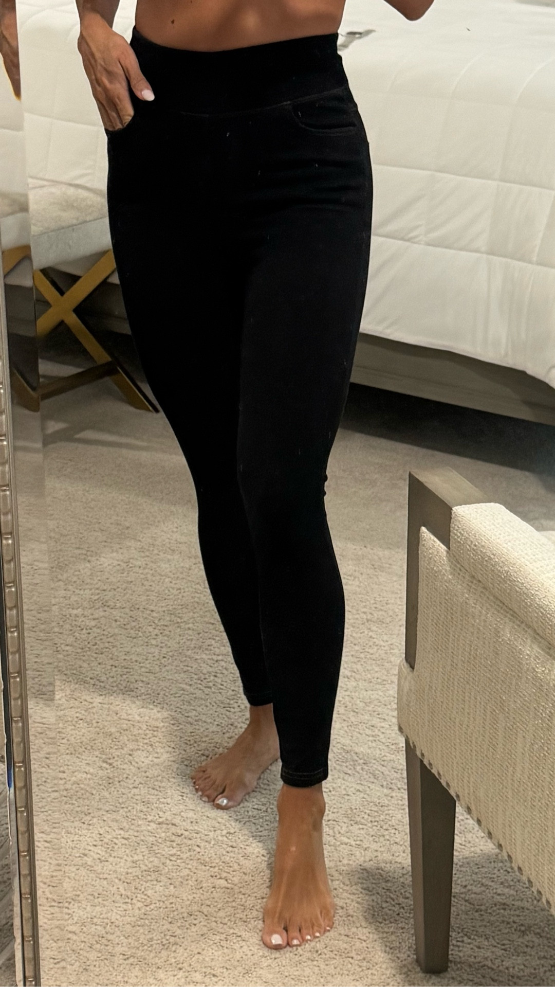 Will be living in these 4-way stretch jeggings this fall!

Super comfortable, flattering AND have functioning pockets just like a traditional pair of jeans. 

Come in black, grey and multiple blue shades of denim. 

Under $38!

#LTKOver40 #LTKFindsUnder50 #LTKStyleTip