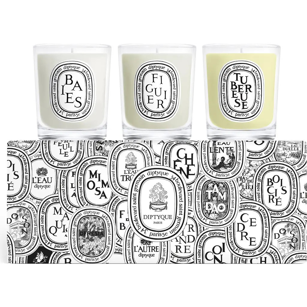 Diptyque Iconic Candle Gift Set (Anniversary Exclusive) $138 Value at Nordstrom | Nordstrom