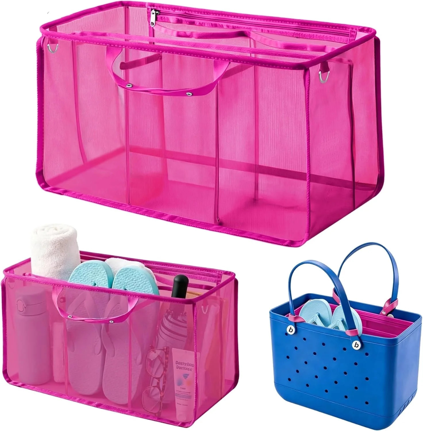 PADUKU Organizer Inserts for Bogg Bag Accessories - Lightweight Mesh Divider Pouch for Easy Organ... | Walmart (US)