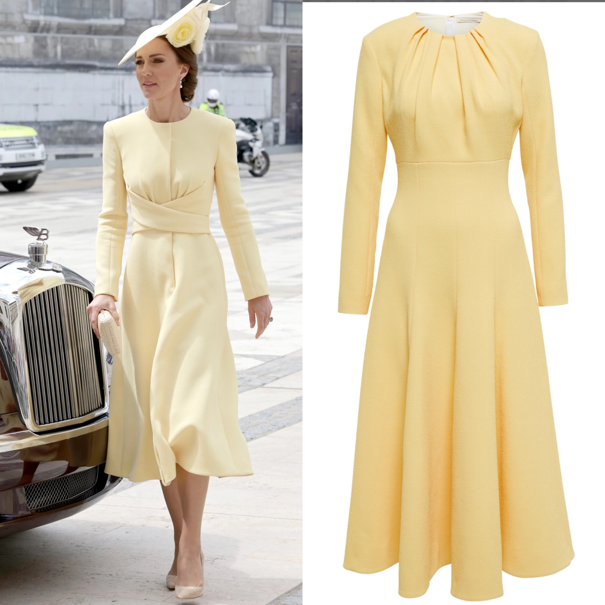 Kate wearing Emilia Wickstead 

#LTKeurope