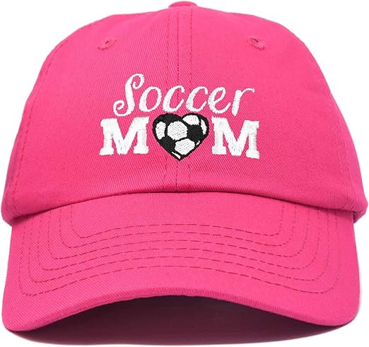 DALIX Soccer Mom Baseball Cap Womens Dad Hats Adjustable Hat Mothers Day | Amazon (US)