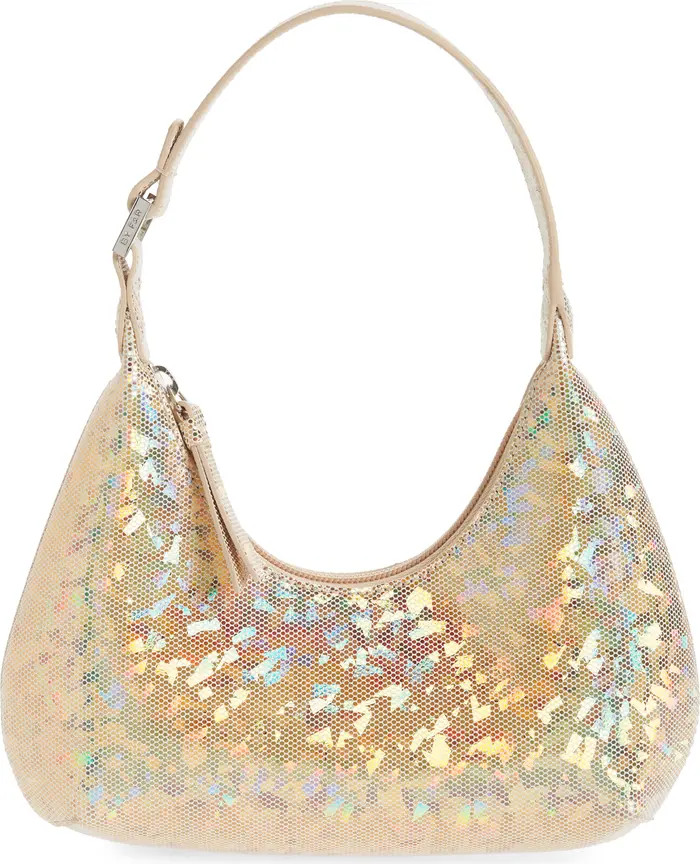 By Far Baby Amber Hologram Leather Shoulder Bag | Nordstrom | Nordstrom