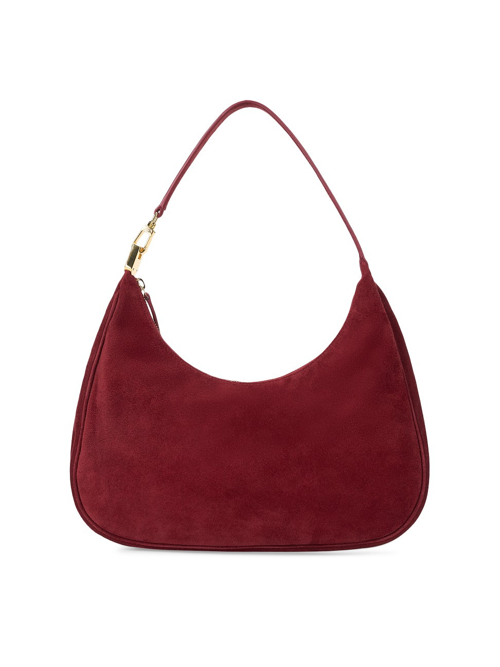 Women's Sylvie Suede Shoulder Bag - Pinot | Saks Fifth Avenue