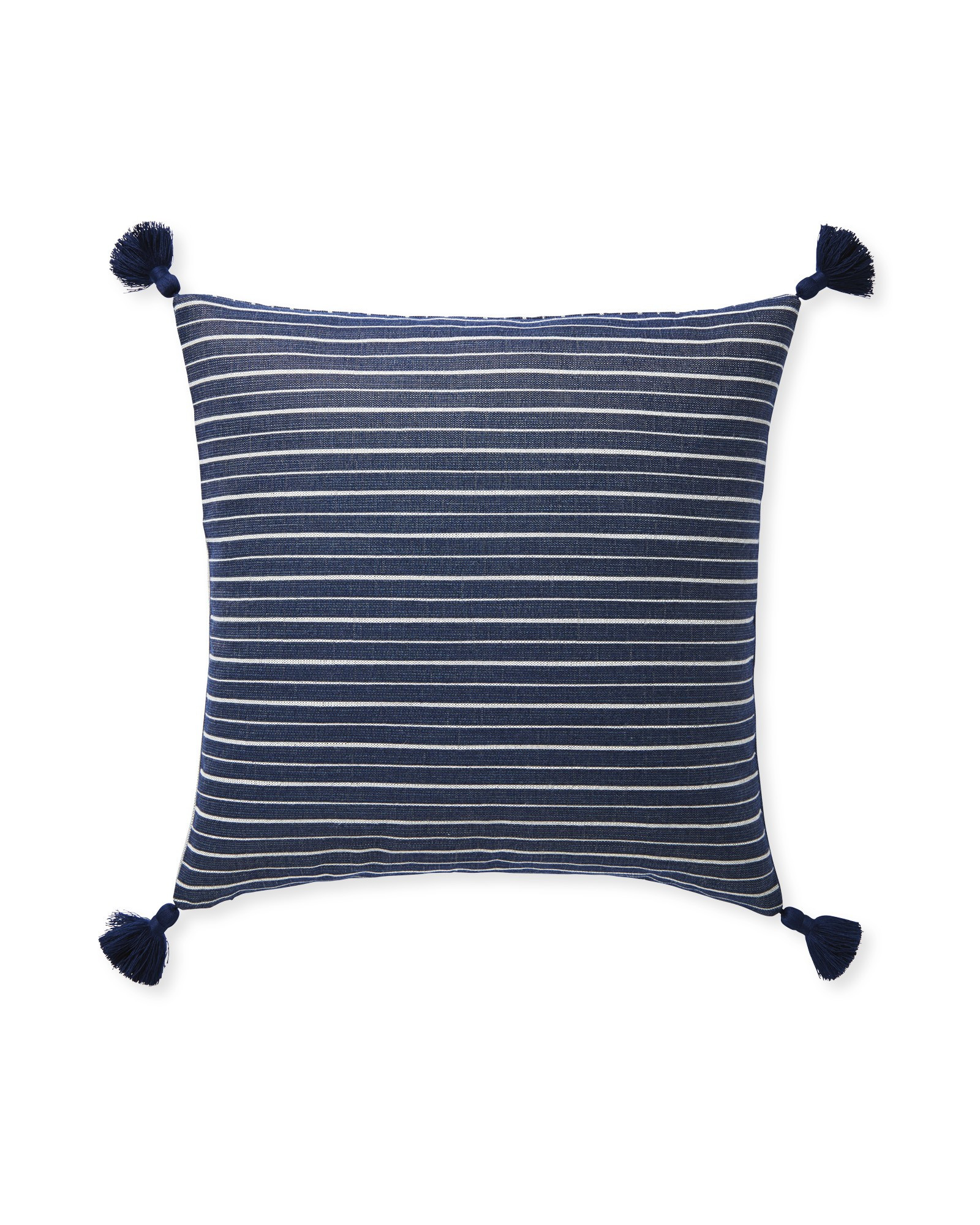 Sunbrella® Sail Stripe Pillow Cover | Serena and Lily