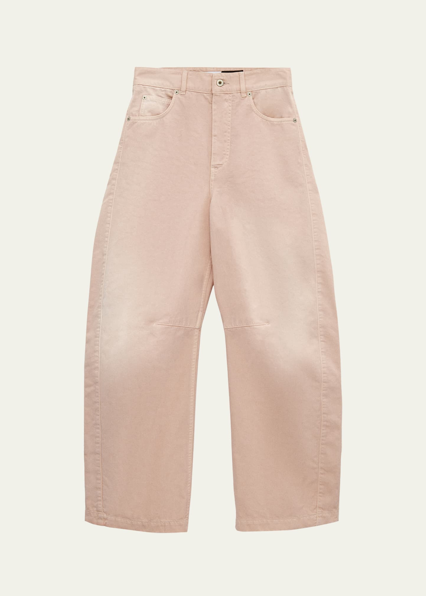 Loewe Barrel Cotton Trousers | Bergdorf Goodman