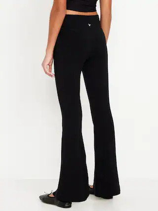 High-Waisted PowerChill Flare Leggings for Girls | Old Navy (US)